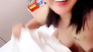 Amateur striptease and Solo masturbation