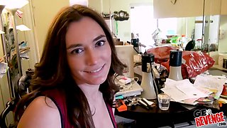 Posh teen incredible sex clip