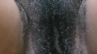 Big Pussy Fucking to Ass with a Massive Hairy Between Legs