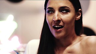 Veronica Leal Joins The Fuck Fest - FUTA Big Dick Girls