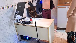 Boss Victor SweetCoupleStories Demands Naked Maid Rim Her Big Butt