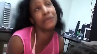 Oasis Star: Black Slut Shares BBC in Warehouse Threesome