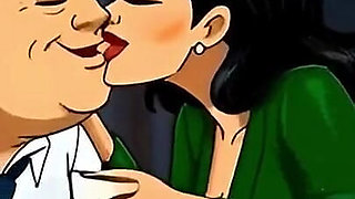 Slut Wife Fucked in Dirty Public Toilet. Cartoon