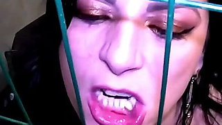 Caged Pay Pig Training - Leather Mistress Controls Your Wallet