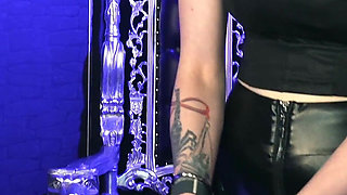 Punishment & Strapon Domination - Chastity Slave Gets Taken Hard