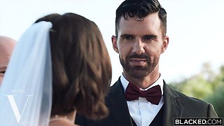 Jack Ripher and Agatha Vega's spooning sex by Blacked.Com