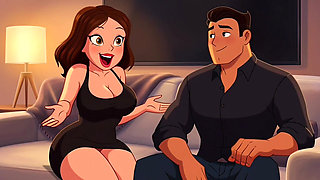 Blind Kiss at Party Ignites Burning Desire and Leads to Steamy Night with My Hot Curvy Roommate Ai Generated
