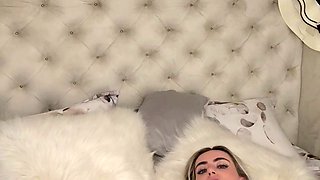 Sexy Transsexual With Big Boobs Jerking Off Inside