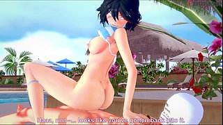 Ryuko Matoi Sexy Bikini Sex