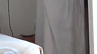 I Jerk off and Cum While Watching My Stepmother Put on a Bikini