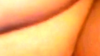 Filipina Amateur Shaves and Masturbates on Webcam