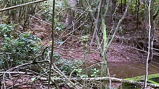 BLONDE: Runner girl sucks stranger's sweaty cock