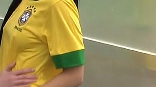 Brazilian Player Fucking the Referee