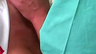 Naughty Nurse Gets Deep Drilled by the Doctor on the Hospital Bed