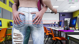 MILFs of Sunville by L7team - Hot Black Teacher Has Rough Sex with White Student 78