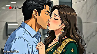 Episode 3 Indian Secretary Marries Hardcore Dia in the Night Office Promotion Animation