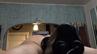 Machine Fuck, Flogging and Milking in Chastity