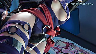 The Misunderstanding: Psylocke X Venom (THREE DIMENSIONAL Anime Pornography)