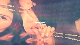 Fiery Inked Redhead Hooked on Deepthroating Massive Cocks at Gloryhole Secrets