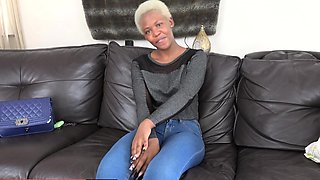 Amateur Black Babe Banged Real ROUGH