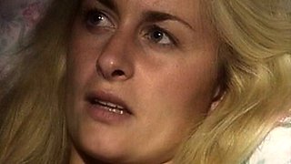 Beautiful girl with three guys foursome Blondes Group Sex