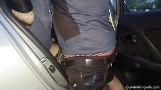 Bad Weather Breeding Gangbang at the Parking Lot Part 3 Final