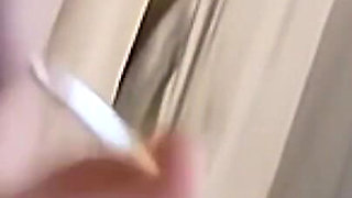 Blowjob Whilst Smoking - Cigarette Fetish Cute Blonde Sucking Cock