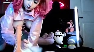 Slutty easter bunny Ivey_and_james penetration dildo in