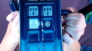 Blonde is flashing her big boobs in the outdoors