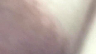 Chubby MILF Masturbates in the Shower