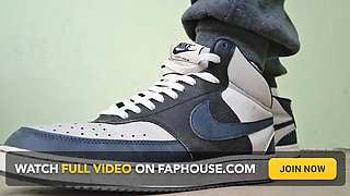 Nike Sneakers on My Feet