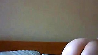 Skinny British Blonde Strips on Webcam