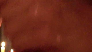 Threesome Sex by Candlelight
