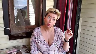 Insatiable Russian MILF AimeeParadise: Daytime Housewife Turns Into Depraved Night Slut - Blowjob & Sex