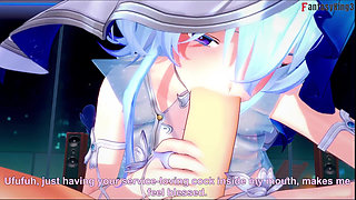 Shorekeeper Blowjob - 1 - Wuthering Waves