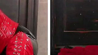 Sexy Latex Lesbian Pussy Masturbation Porn Video Arya Grander