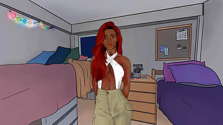 College raze: Indian desi girl masturbates in her college dorm under the shower ep.4