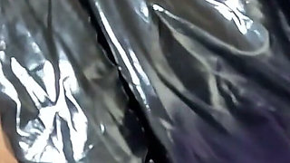 Glossy Downjacket MILF Private Audition. Deepthroat, Doggy and Cum on Jacket