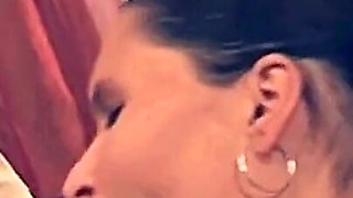 Pregnant MILF with Hairy Pussy Fucked Doggy Style by Husband