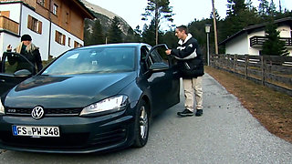 She Is Blonde Babe From France Who Likes to Get Played with Her Pussy