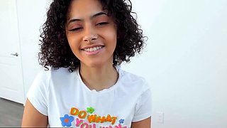 My Step Sister Might Be Petite, But She Fucks Like a Boss ~
