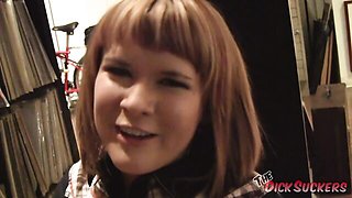 Handjob xxx with pleasing Claire Robbins from The Dick Suckers