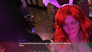 Fate Won't Separate Us by Raising Phallus - Ginger Slender Gets 2 Big Black Cocks, Steamy Creampie 24