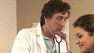 Allie Haze's Doctor Passion Turns Into Wild Desire