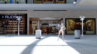 [mmd] Korean Beauty Robot Queencard Big Tits Shake Pussy Exposed