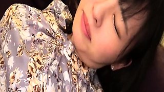 Crazy nympho gets creamed by mystery fellow in censored JAV!