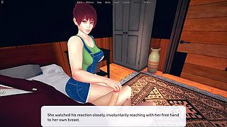 Japanese Stepmom Helping Her Stepson Relief From Breakup With His Girlfriend