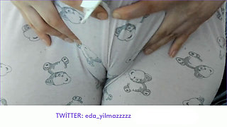 CAMELTOE- PUFFED PUSSY- SWOLLEN PUSSY- PAJAMAS- TURKISH PORN