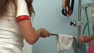 Doctor piss - sexy MILF gets her mouth filled with a load of warm urine