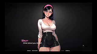 My New Girlfriend [ Taboo Hentai Game ] Ep.34 My GF Do a Sexy Secretary Role Play Photoshoot with a Stranger!
